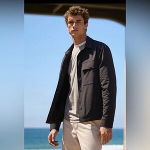 Vuori Men’s Lawson Tech Shirt Jacket Men’s XL Black